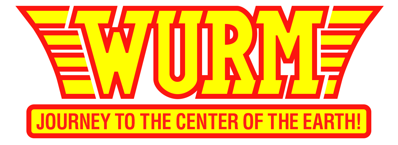 Wurm Journey to the Center of the Earth logo for NES